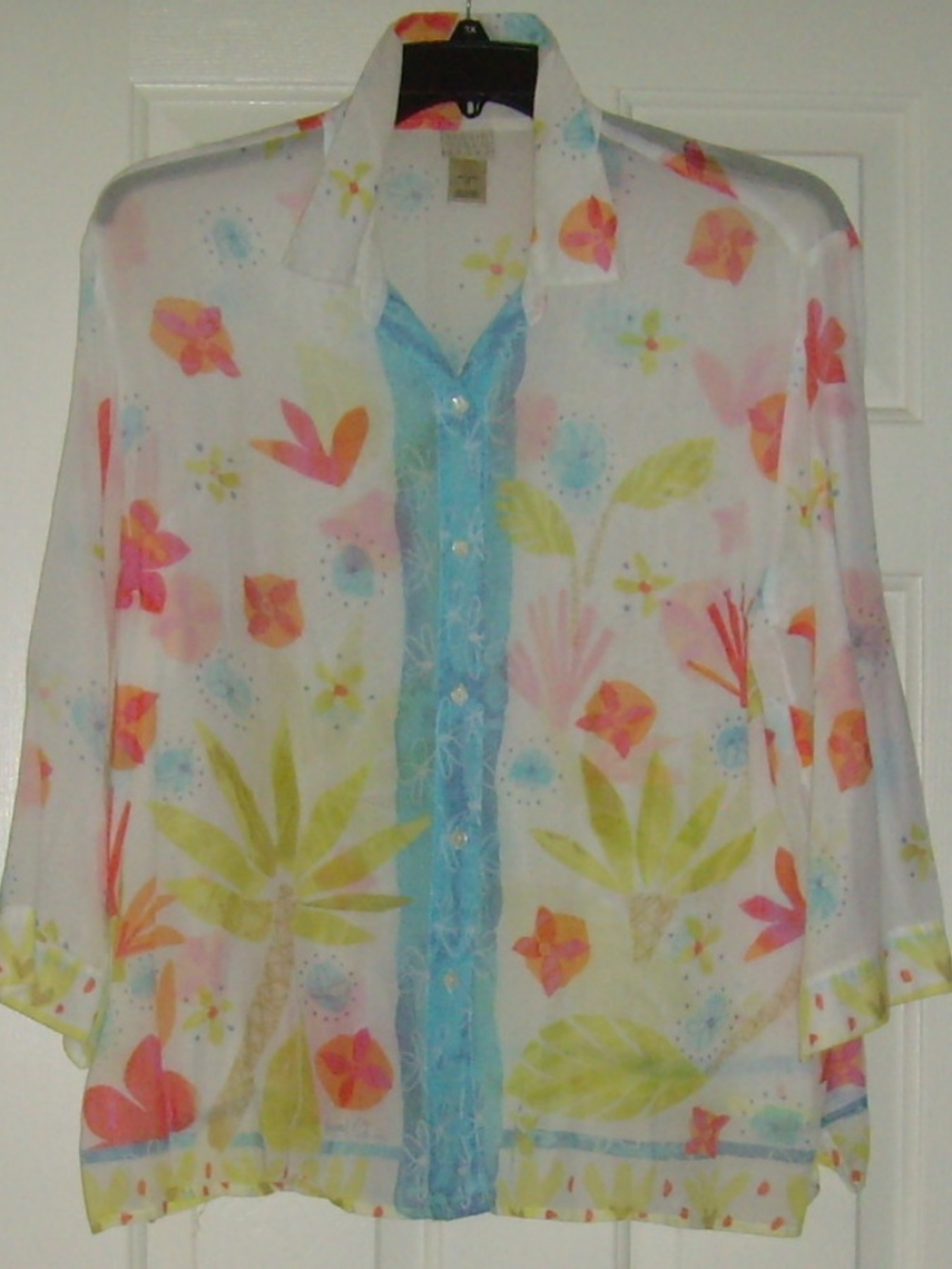 SIGRID OLSEN Sport Blouse - 2X